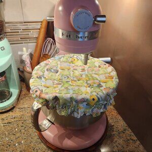 Kitchenaid Mixer Bowl Cover Gnome reversible